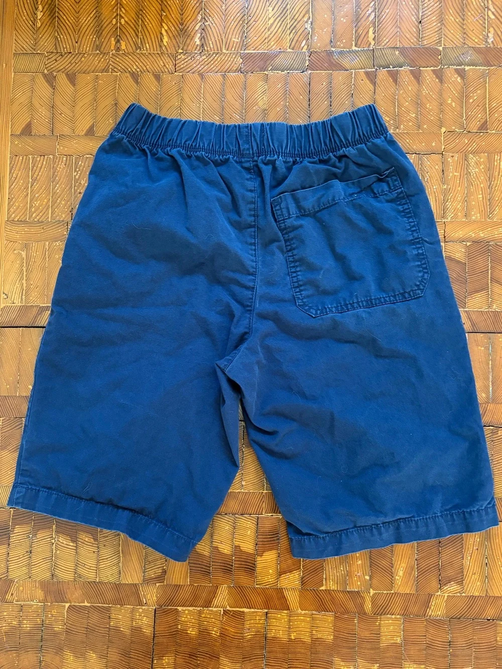 Old Navy Navy Blue Pull-On Shorts with Drawstring